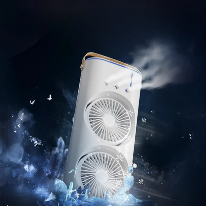 2-in-1 Mist & Cooling Desk Fan