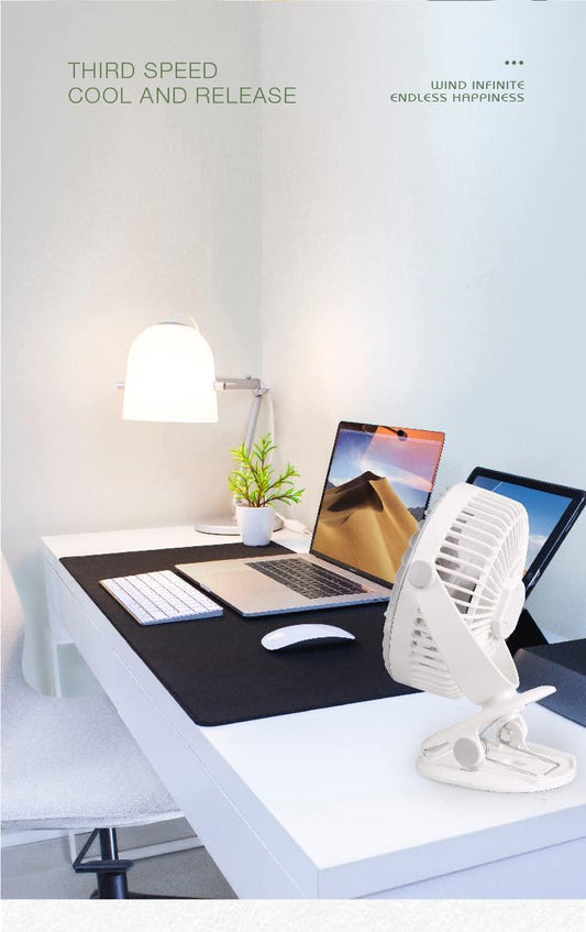 USB Desktop Fan – Silent & Portable